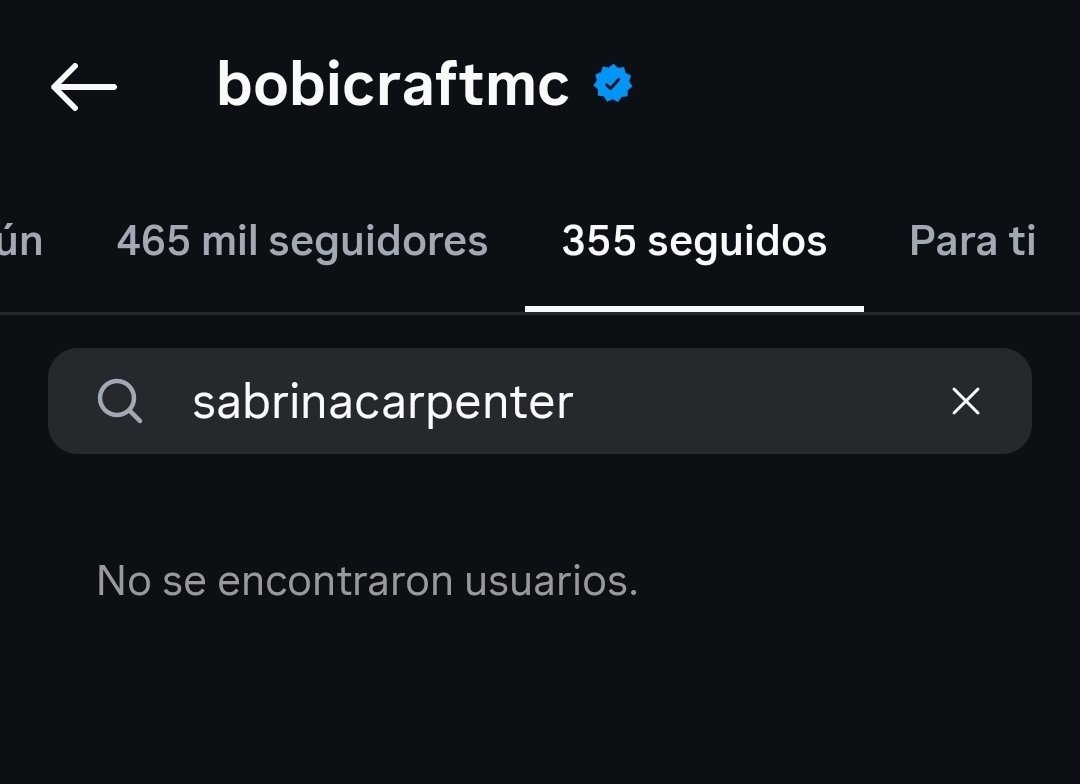 Información Real de Bobicraft tweet media