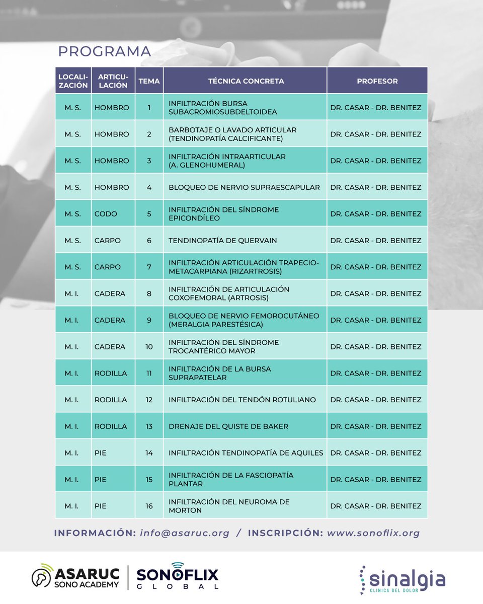 ASARUC1's tweet photo. PRACTICAS CON MATERIAL CADAVERICO y modelos sanos 🩺🧑‍⚕️ https://t.co/eB9UgumfIK