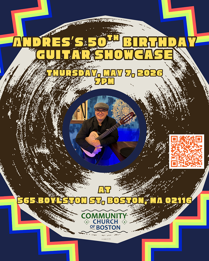 CCBJustice's tweet photo. Andres Millan Baldas is a classical guitarist from Ciudad Obregón, Sonora, México. Influenced by classical music, flamenco, jazz, folk, and bossa nova, Andres has developed his own expressive style—Now, at the 50th he performs music that speak the language of the heart. https://t.co/spckwP3ecC