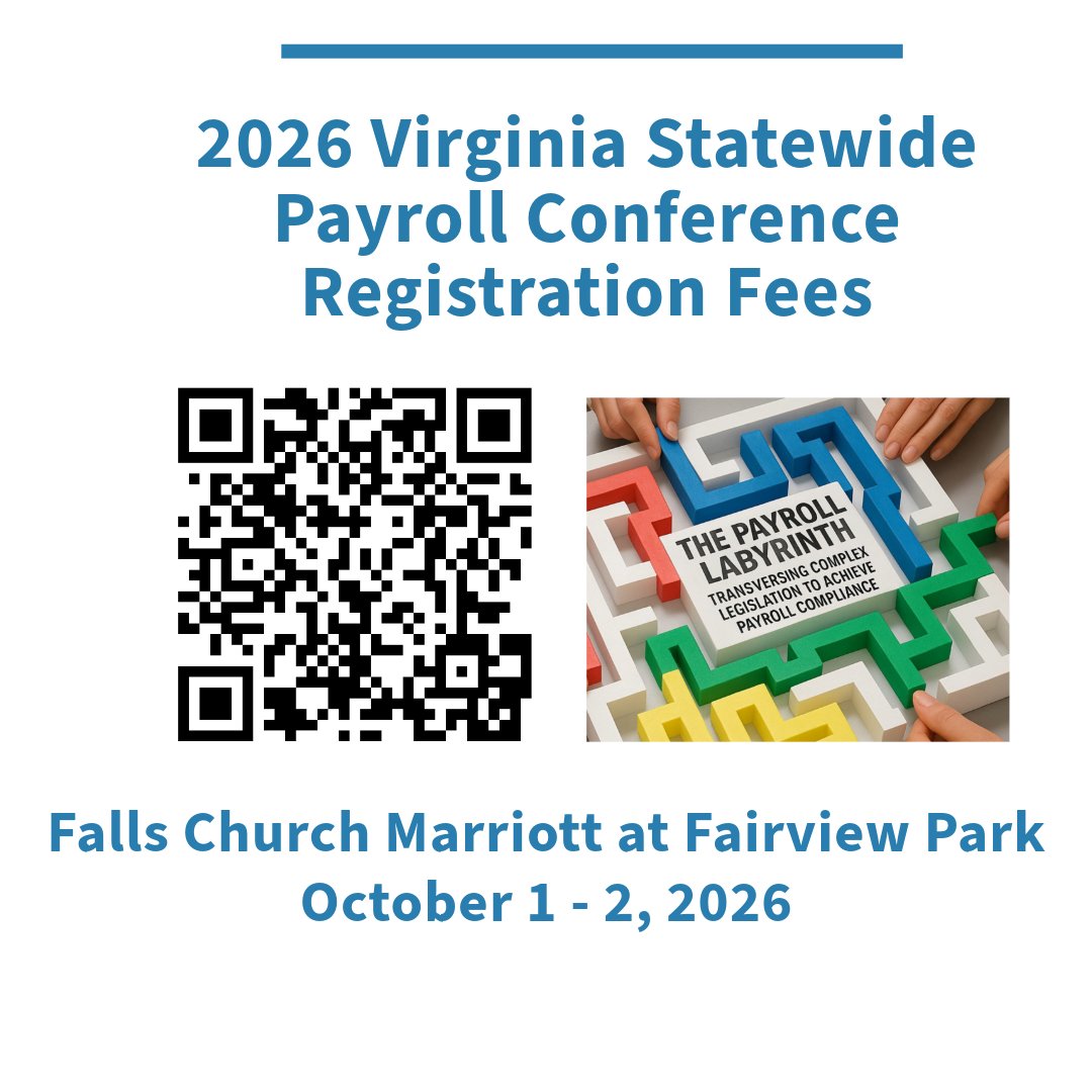 VSPCAPA's tweet photo. #payroll #vspc26 Registration for the VSPC early registration closes April 30th! Register now before the price increases. https://t.co/D08fKPZaOI