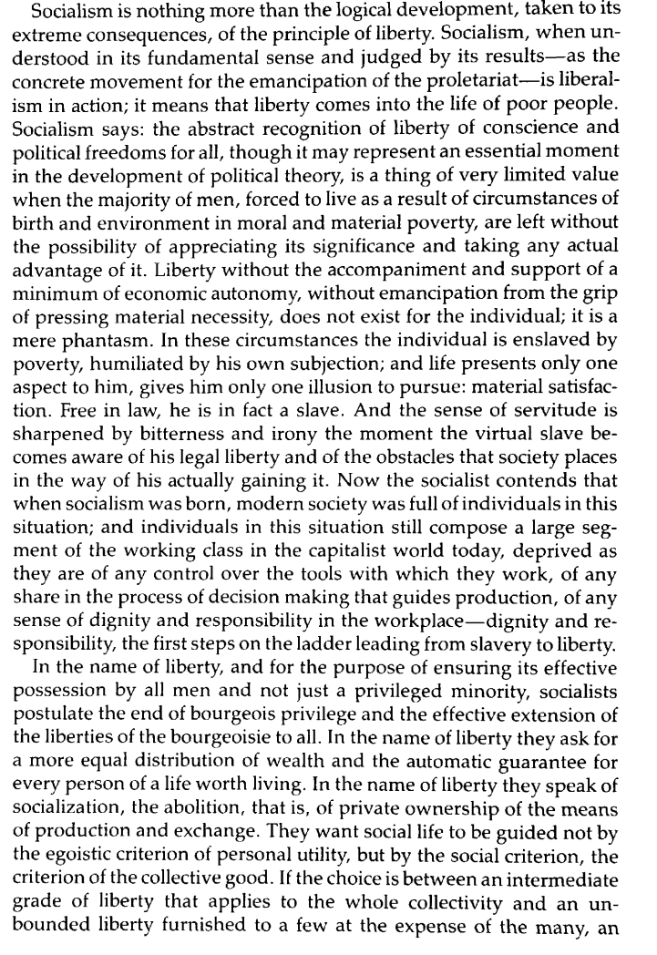 Enphian's tweet photo. "Liberalism and socialism, rather than opposing one another in the manner depicted in outdated polemics, are connected by an inner bond. Liberalism is the ideal force of inspiration, and socialism is the practical force of realization." https://t.co/xgh4YNzwEw