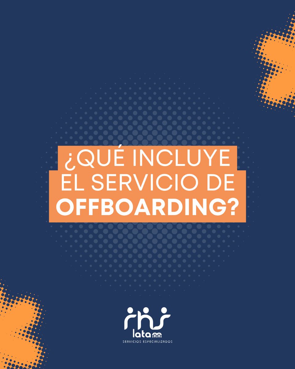 RHS_Latam's tweet photo. ¿Qué incluye el servicio de #Offboarding?
Preparación del paquete offboarding
Revisar que el expediente este completo
Revisar CFDIs de nómina firmado
Realizar las terminaciones de los empleados junto con abogado
Escaneo y resguardo del paquete offboarding
#RHS #RHSLatam https://t.co/wUtzFHcz5Z