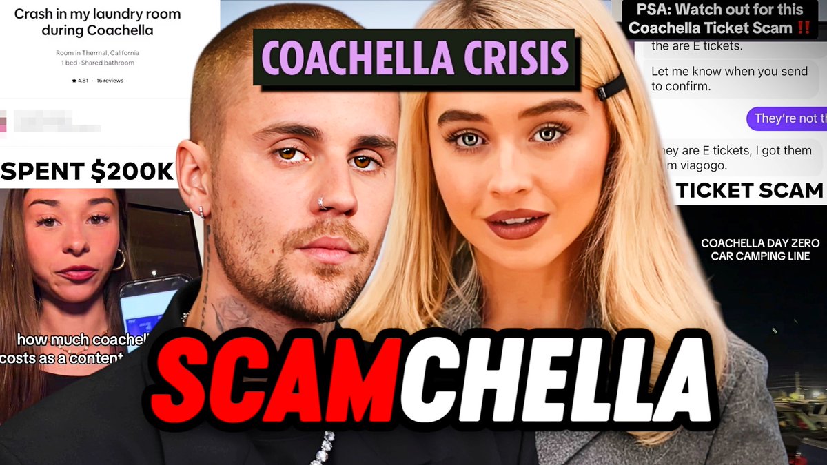 spillplug's tweet photo. NEW VIDEO:
CRISIS! Coachella JUST Started &amp; It’s ALREADY A DISASTER!
https://t.co/y4juUMDdM7 https://t.co/wijlOtsOjy