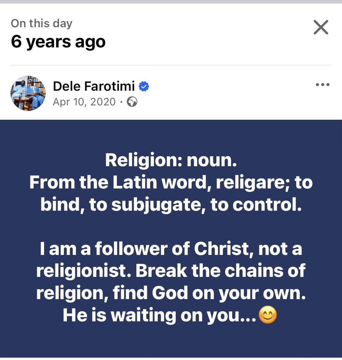 Dele Farotimi. A victim of Nigeria tweet media