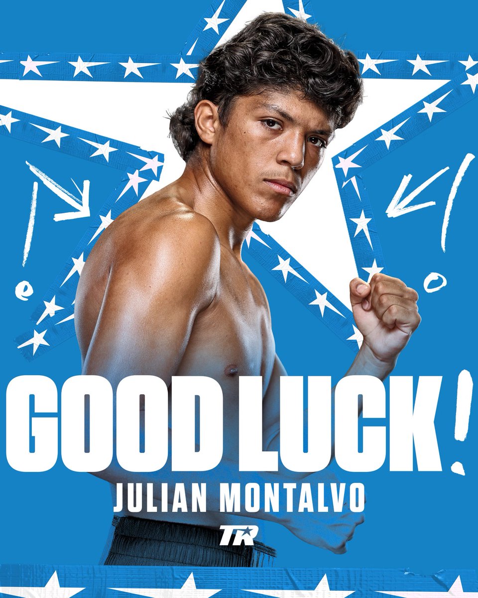 trboxing's tweet image. Good luck to #TopRank Super Featherweight, Julian Montalvo, as he fights tomorrow in Las Vegas 👏