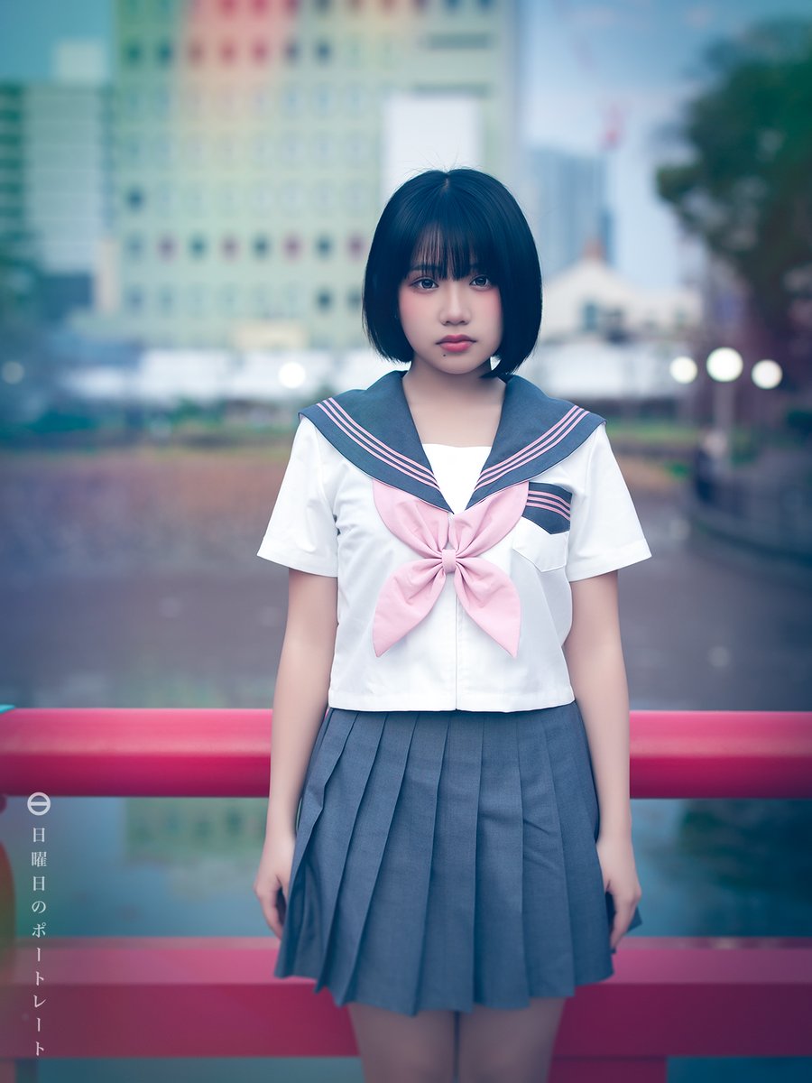 Model: ももかさん @mo622mo 撮影場所: 天王寺公園