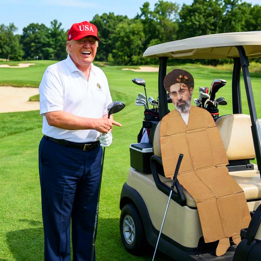 PapiTrumpo's tweet photo. NEGOTIATIONS ARE GOING WELL!!!😂😂😂 https://t.co/81zQipqoII