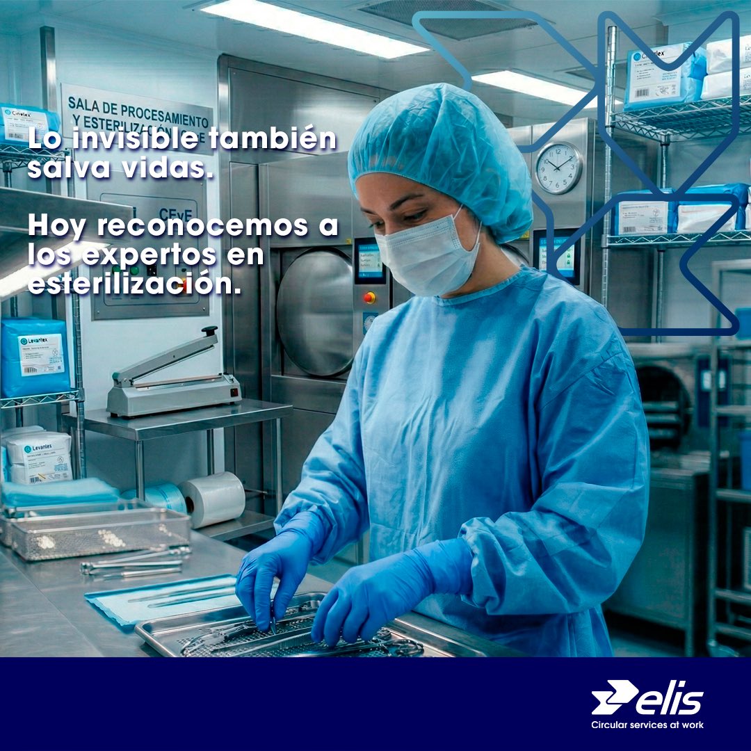 Elis_Mexico's tweet photo. Hoy celebramos a quienes hacen posible lo invisible. En el Día de la Esterilización, reconocemos a profesionales que garantizan seguridad hospitalaria. 

En Elis México, es una promesa de confianza, calidad y protección. 

Gracias por su dedicación diaria. https://t.co/8BvyXe61wO