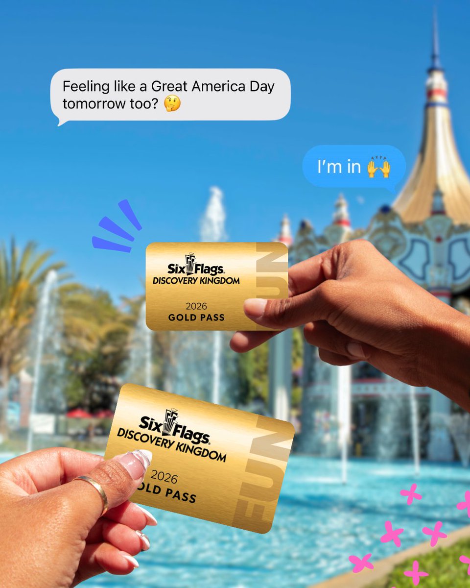 Six Flags Discovery Kingdom tweet media