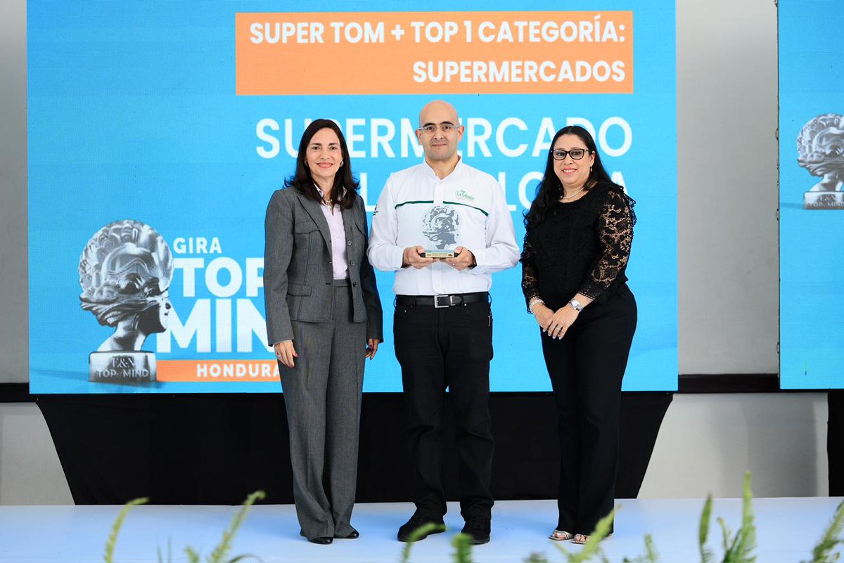 Supermercados La Colonia consolida su liderazgo sostenido en la categoría de supermercados en Honduras, según el estudio Top of Mind.
Nota completa 👇
acortar.link/fMfa6J
<a href="/lacoloniahn/">La Colonia</a> 
#topofmind #SupermercadosLaColonia