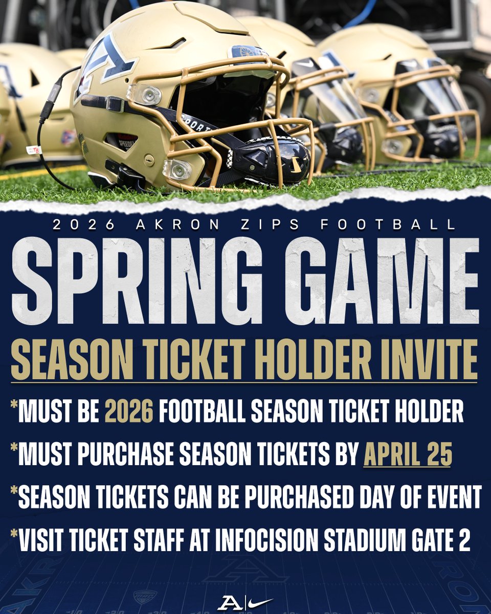 Akron Football tweet media