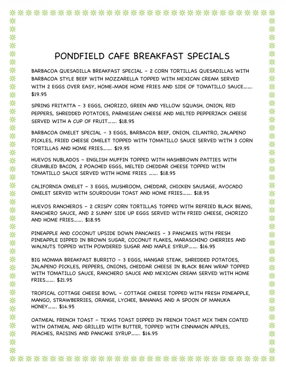 PondfieldCafe3's tweet photo. https://t.co/oN5rpnw833