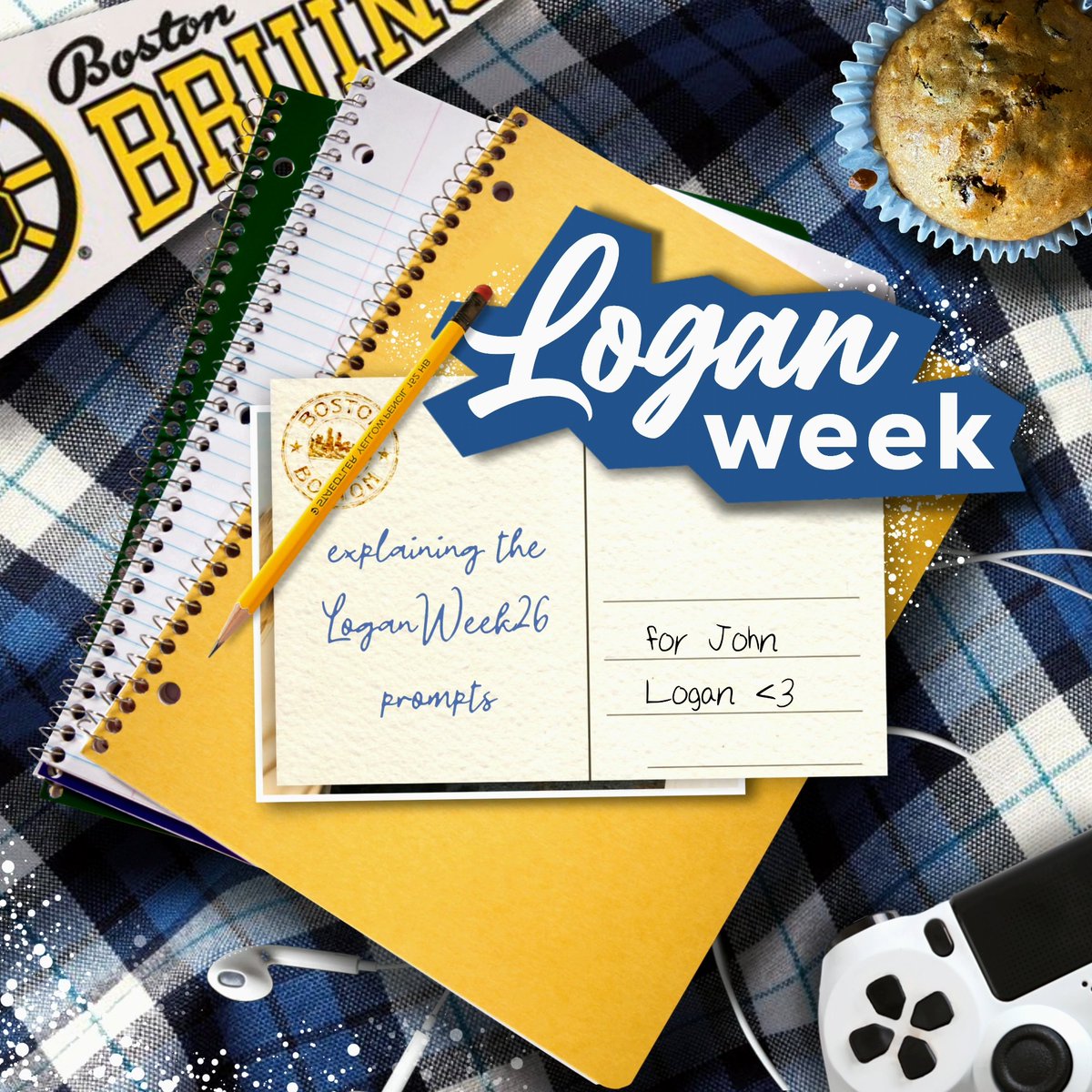 logansthinker's tweet image. 🔧 | The #LoganWeek26 is almost here! In two months we will finally start this event, i'm so excited for this moment and brought a thread explaining the prompts, hope it helps you &amp;lt;3