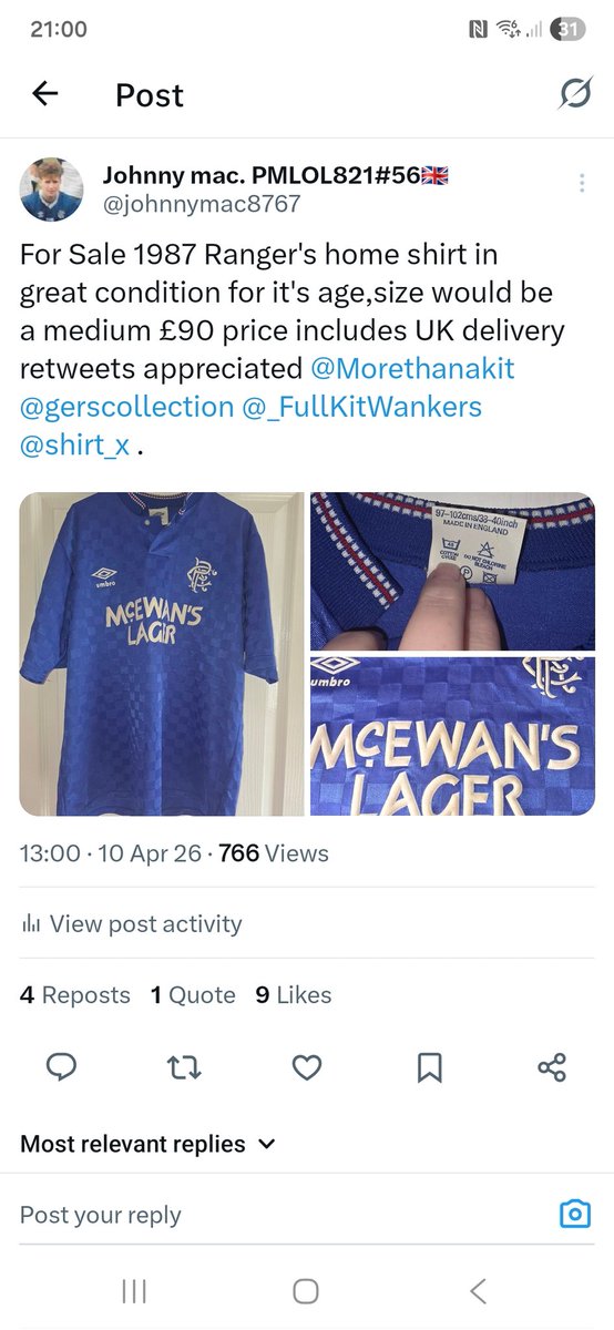 Johnny mac. PMLOL821#56🇬🇧 tweet media