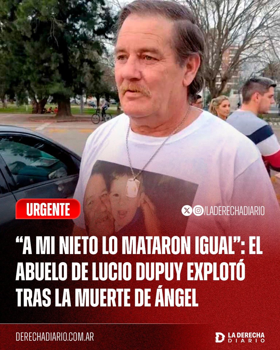 laderechadiario's tweet photo. 🚨🇦🇷 | “A MI NIETO LO MATARON IGUAL”: El abuelo de Lucio Dupuy explotó tras la muerte de Ángel, el nene de 4 años que murió de un paro y tenía lesiones en el cráneo, luego de que un juez kirchnerista y una psicóloga feminista le devolvieran la tenencia a su madre biológica a pesar de haberlo abandonado.