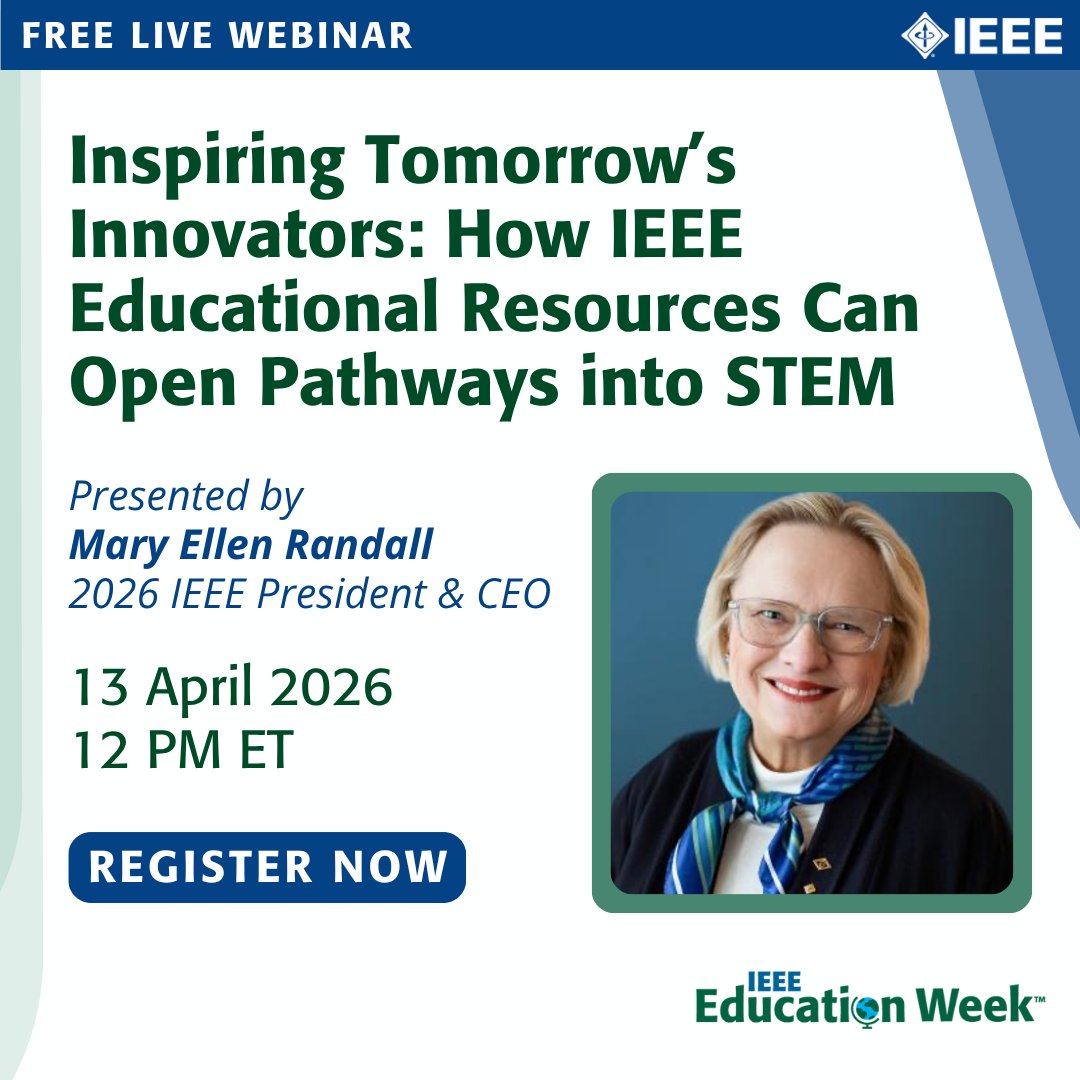 IEEE Education Week tweet media