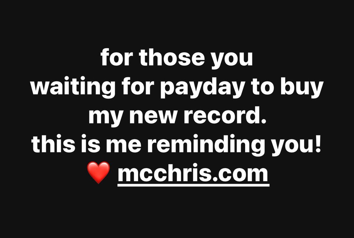 mc chris tweet media