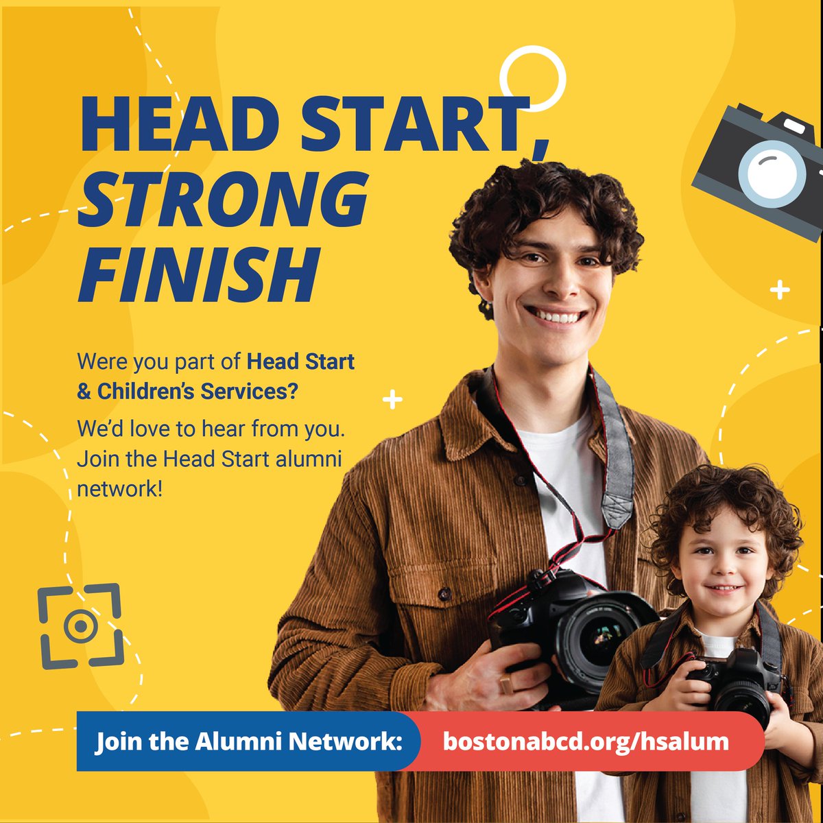 BostonABCD's tweet image. More than just an education. The start of your story.

If your Head Start experience shaped the person you are today, we'd love to hear from you.

Go to bostonabcd.org/hsalum to share your story and join the ABCD Head Start Alumni Network.

#HeadStart #EarlyEd #Boston