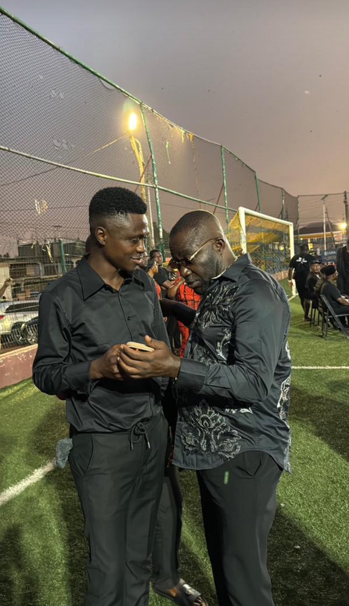 Plus1TVv's tweet photo. With my Godfather Dr. Osei Kwame Despite 🙏 https://t.co/jVmFTjXAx3