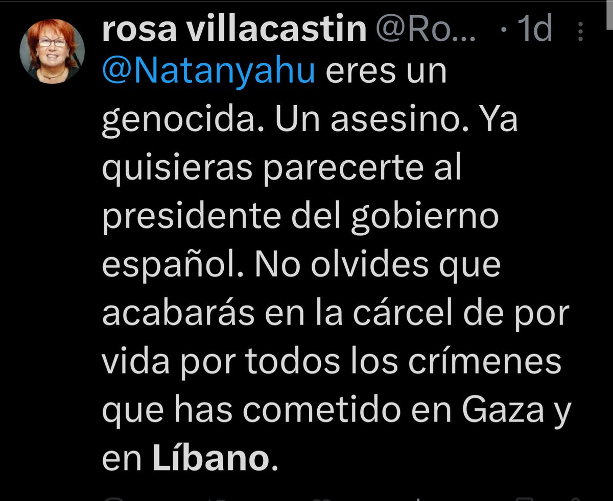 Rosa Villapostín Parodia tweet media