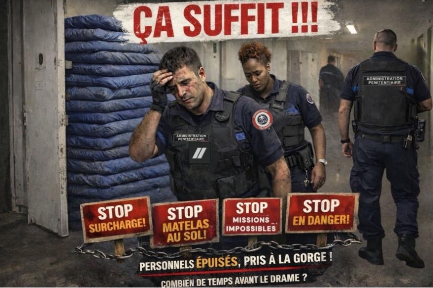 SyndFoJustice's tweet photo. ➡️ UISP PACA Corse : SURPOPULATION - La Réalité nous Explose au Visage ! 
https://t.co/6JUgOfbBvC https://t.co/6prys8rxCy
