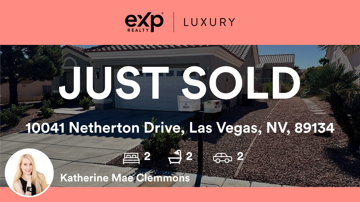 ClemmonsRealtor's tweet photo. 🛌 2 🛀 2 🚘 2
📍 10041 Netherton Drive, Las Vegas, NV, 89134

My latest sale on RateMyAgent.
S. 63679
https://t.co/6qqPjqpb4M

...
#ratemyagent #realestate https://t.co/EvOvl4QSLW