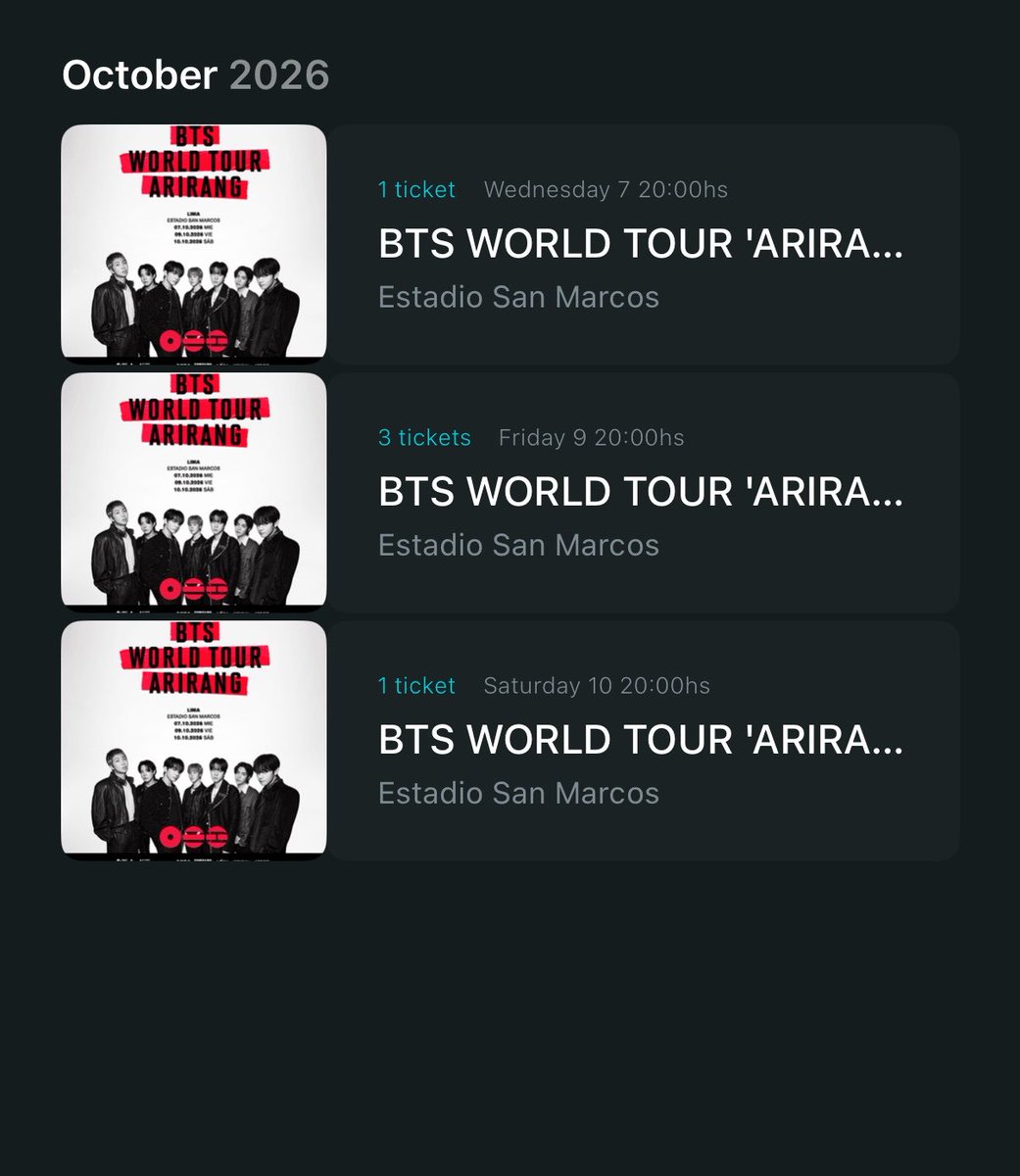 vantgustd's tweet photo. mi racha de conciertos bts sigue intacta, nos volveremos a encontrar yoongi 🫰🏻 https://t.co/GztmWzDbRP