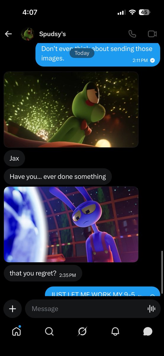 EmployeeJax's tweet photo. I can’t STAND this guy bro https://t.co/vzdMajjOKX