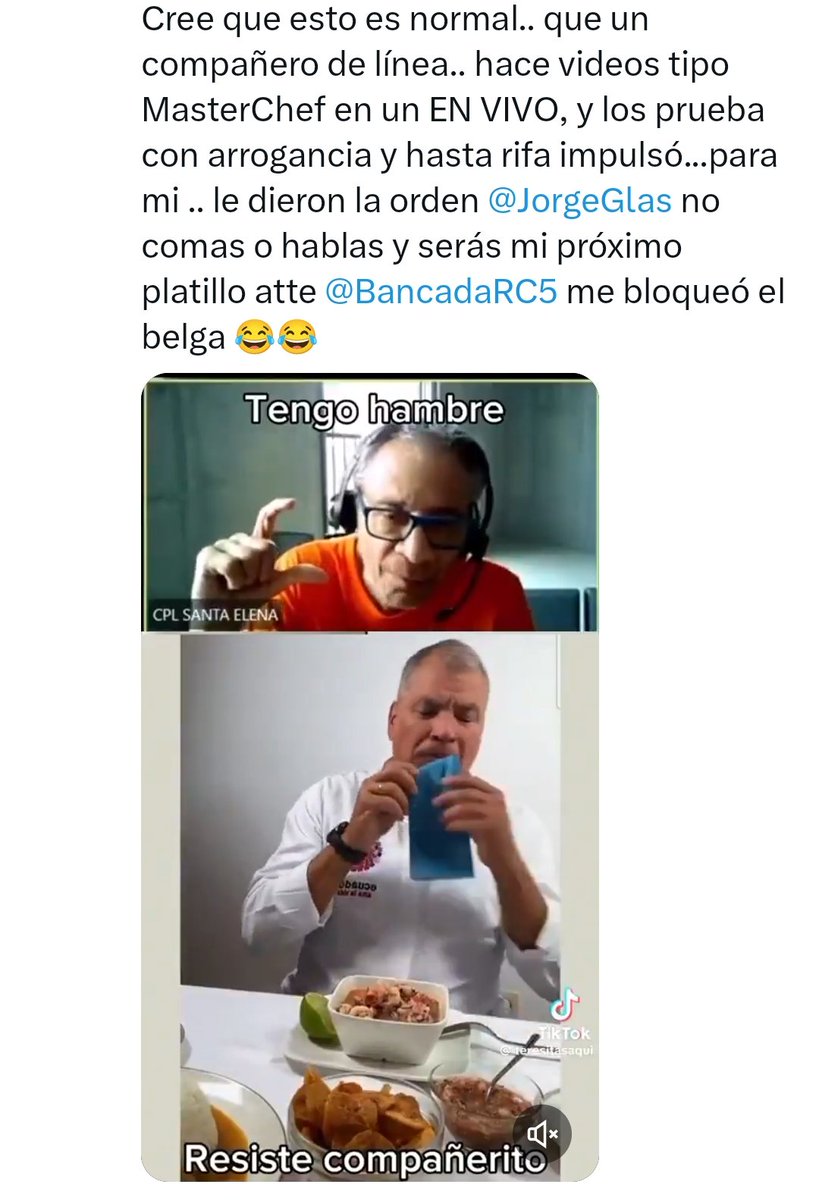 MVMJ2323's tweet photo. @Xio343 @TuiterosRcPich @JorgeGlas , por lo menos para que vea como son de consecuentes sus queridos amigos @RC5Oficial y el Sr Bélgico https://t.co/qlwaJHFBTZ
