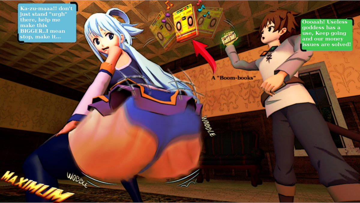Once again i'm late VERY late but heres my contribution to the (past) #twerkoutmarch by <a href="/Prevence3/">Prevence🔞</a> what started as a nice idea turned into a editing nightmare...but it's done..i think, just... next time i'll try and keep it simple...

The boombox invades in mysterious ways...