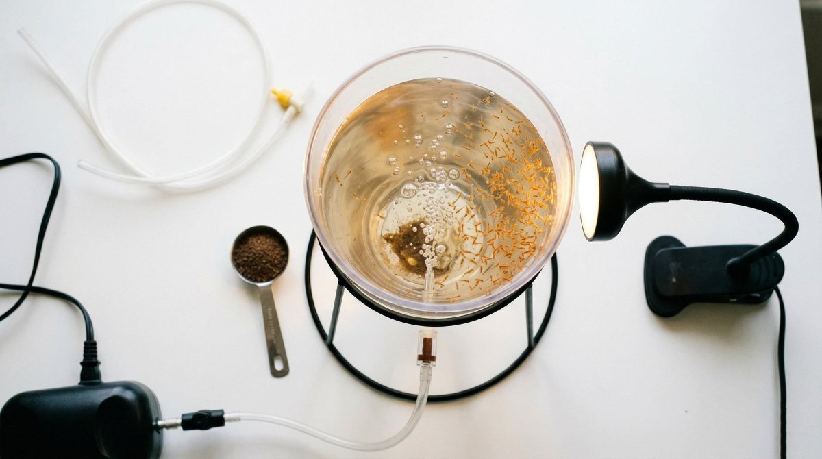 Reefphyto's tweet photo. Frozen brine shrimp sink. Live brine shrimp swim.
Hatching your own takes 24 hours, costs pence, and triggers a feeding response that no frozen food can match.
New step-by-step guide covers everything from eggs to enrichment. 
https://t.co/R66c8SiqTy https://t.co/b7HyLumlgH