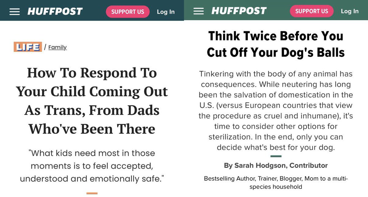 Thanks HuffPost, very cool