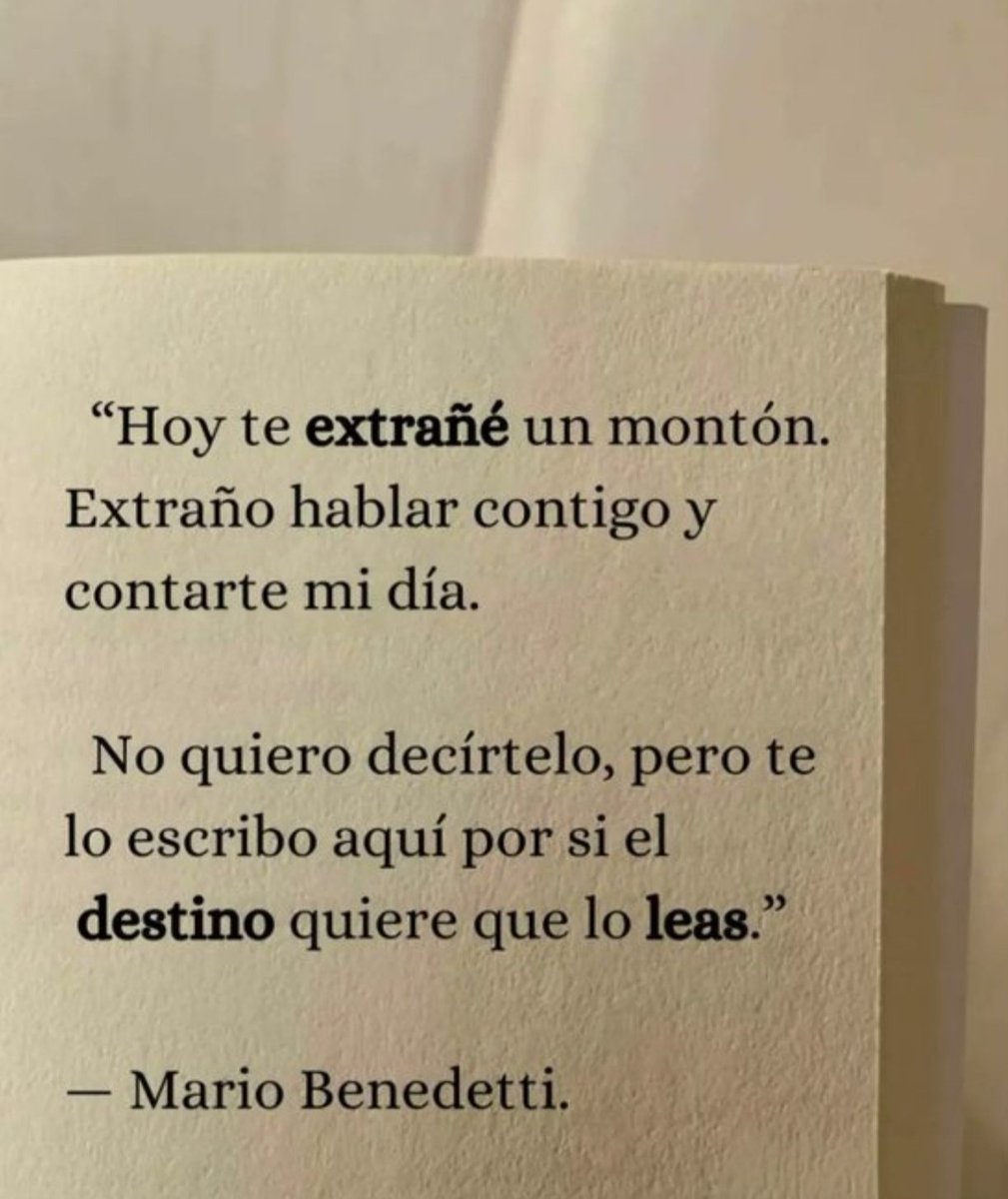 TE EXTRAÑÉ UN MONTÓN... 💌