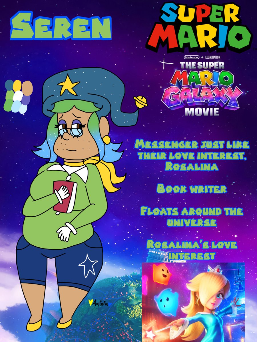 CutieAuroraPie's tweet photo. Made a self insert for Rosalina cuz Mario Galaxy Movie hyperfixation lol 

#SuperMario #SuperMarioGalaxyPelícula #TheSuperMarioGalaxyMovie #SuperMarioGalaxy https://t.co/RrvQrULBO0