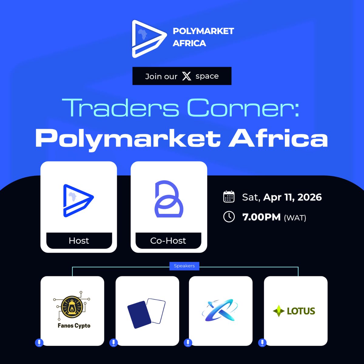 Polymarket Africa tweet media