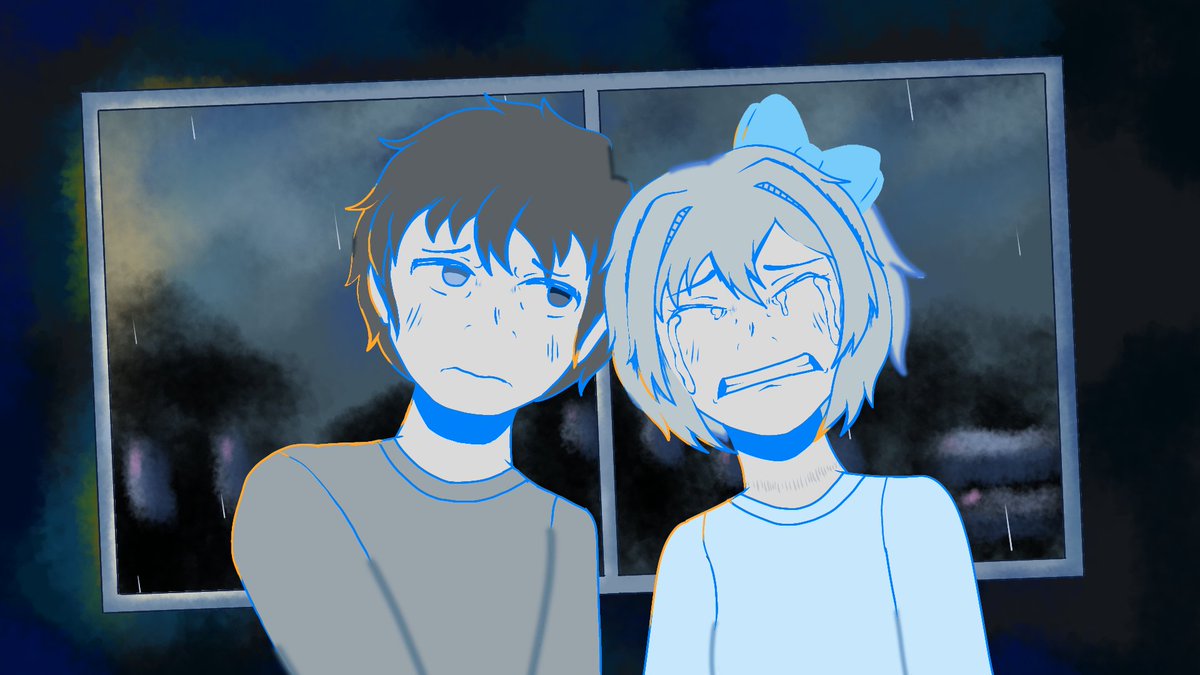 But even still, I'll stay.

#DDLC #ddlcsayori #ddlcmc