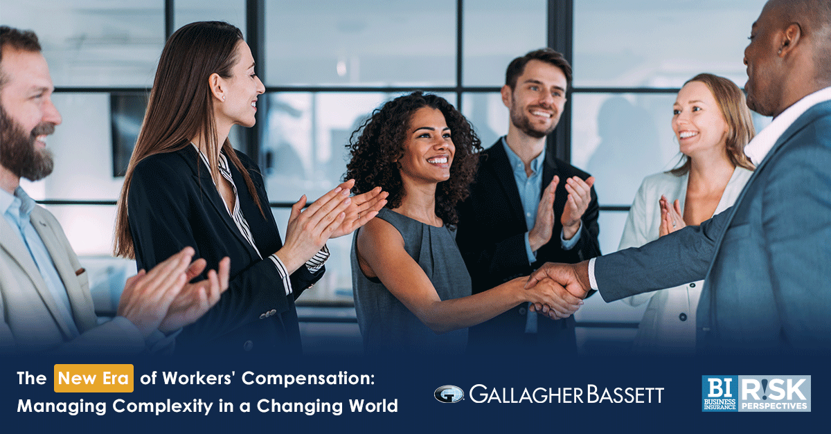 BusInsMagazine's tweet image. The traditional #workerscomp claims model is under strain. Claims leaders are turning to predictive insights and benchmarking to identify complexity earlier. Discover what’s changing. Read the #insurance RP from @BusInsMagazine &amp;amp; Gallagher Bassett: bit.ly/4lu29Cq
