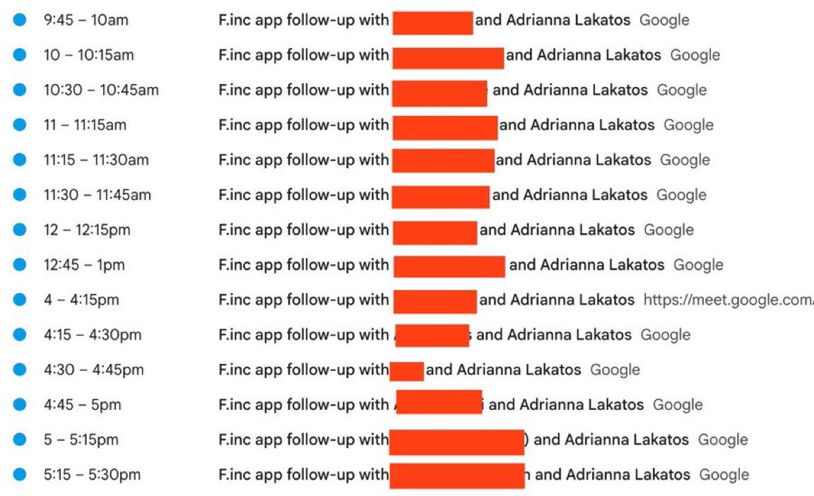 adriannalakatos's tweet image. know a cracked builder? drop their @

finalizing invites for canopy. got a few slots open for interviews today + tomorrow. first decisions out EOD friday. april 15 start.

100 teams irl. 400 online.
hardware. software. media.
investing $100k - $250k checks