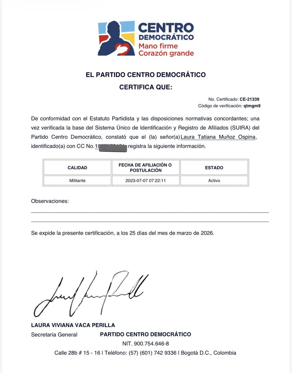 MadameSiimone's tweet photo. @igacColombia @CarlosA5262312 La "líder" del paro Laura Tatiana Muñoz Ospina no quiere dialogar porque su orden no es esa. Hasta la sacan de las mesas de diálogo porque solo llega a detener y entorpecer el proceso!!! https://t.co/jrhCt3bJdR
