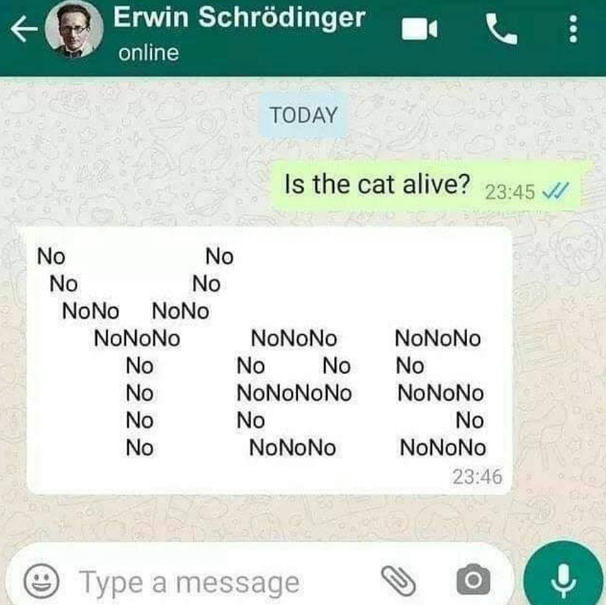 ThePhysicsMemes's tweet image. I'm getting mixed signals #earth