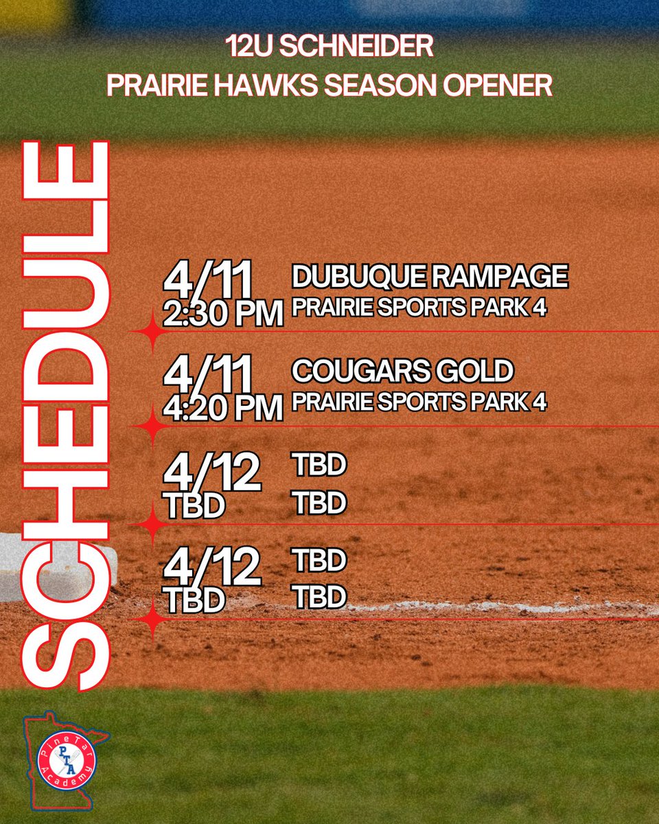 PineTarAcademy's tweet photo. First games of 2026 coming up this weekend! Good luck to the boys!
#DevelopmentCulture https://t.co/HRk856UpX4