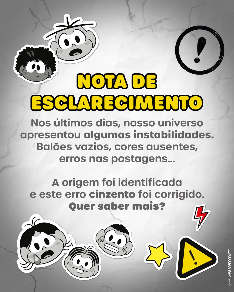 Turma da Mônica tweet media