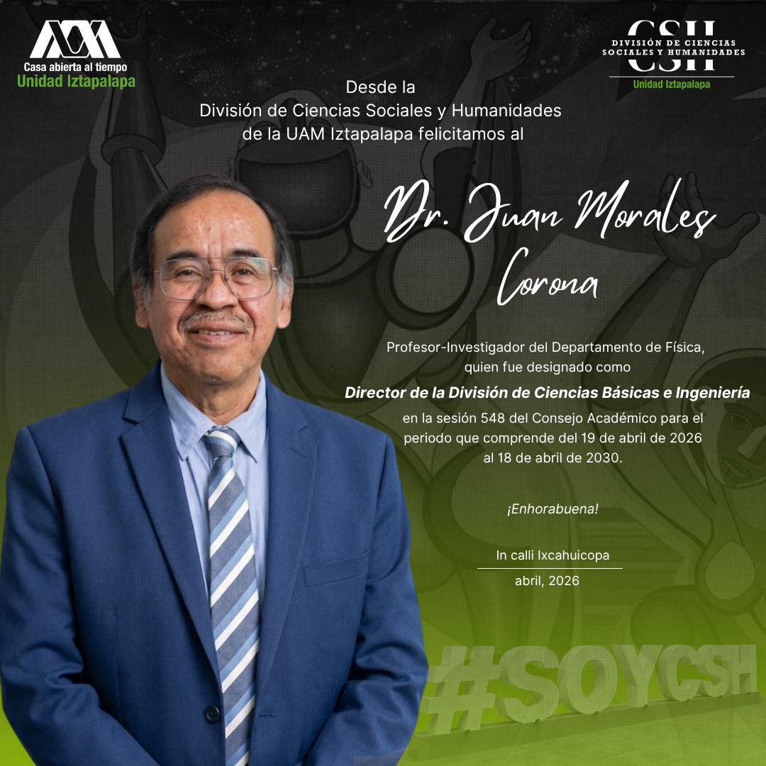 División CSH UAMI tweet media