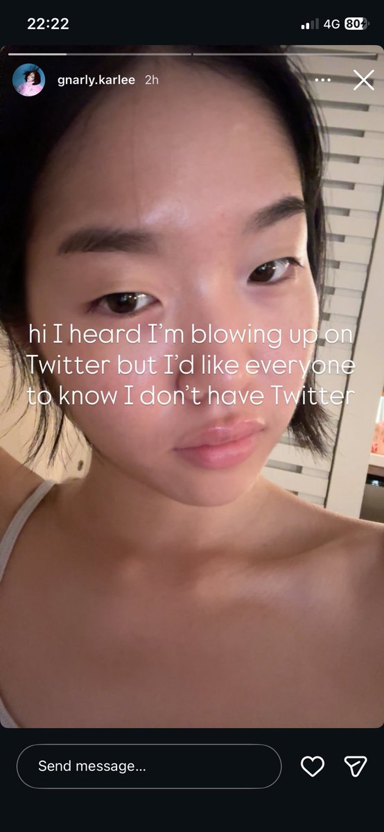 LIVIEPRINT's tweet image. asian saweetie (karlee girl) has acknowledged uskdjdk 😭😭