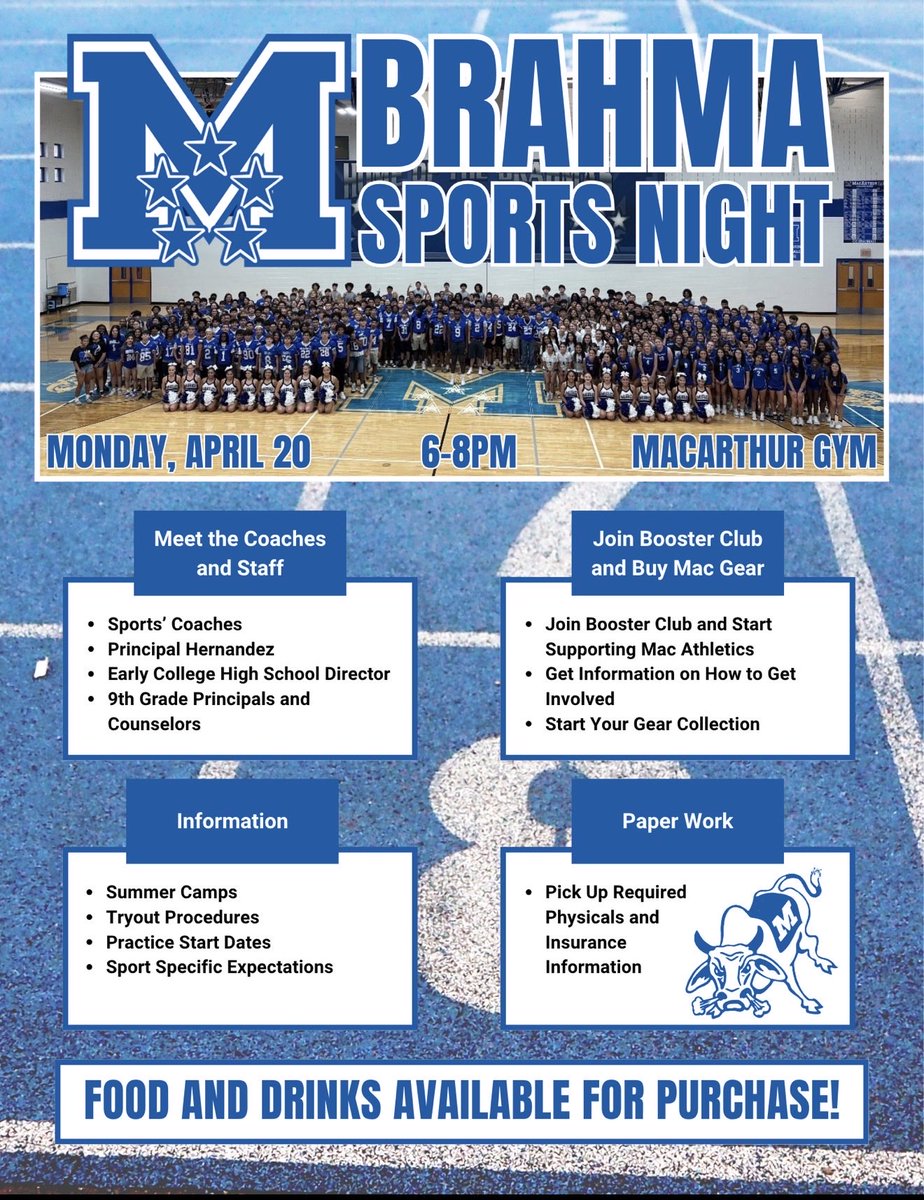 MacArthur Brahma Football tweet media