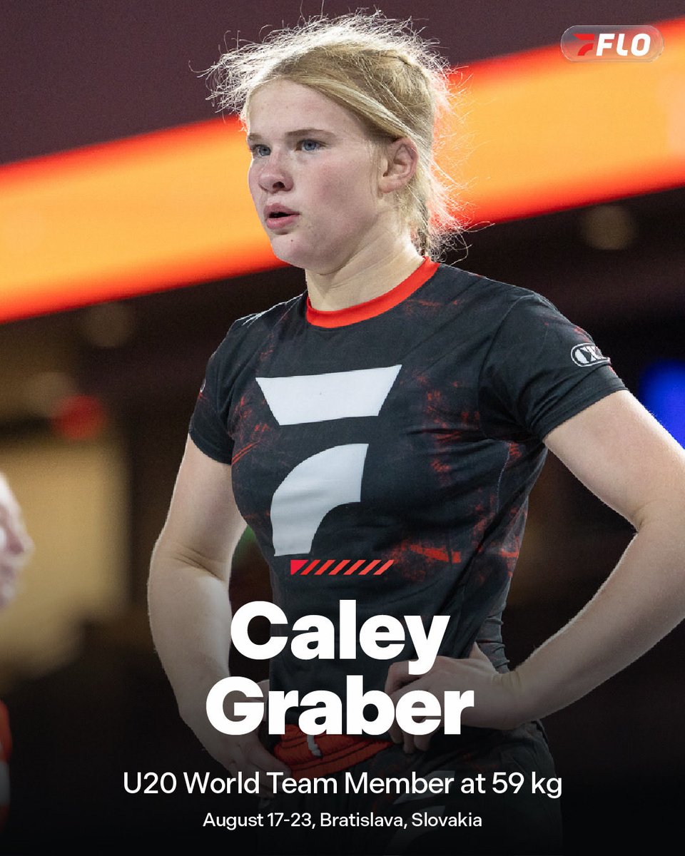 FloWrestling's tweet photo. Caley Graber made the U20 World Team with a fall and a 5-2 win in the best-of-three finals. https://t.co/n2Zw5n5im2