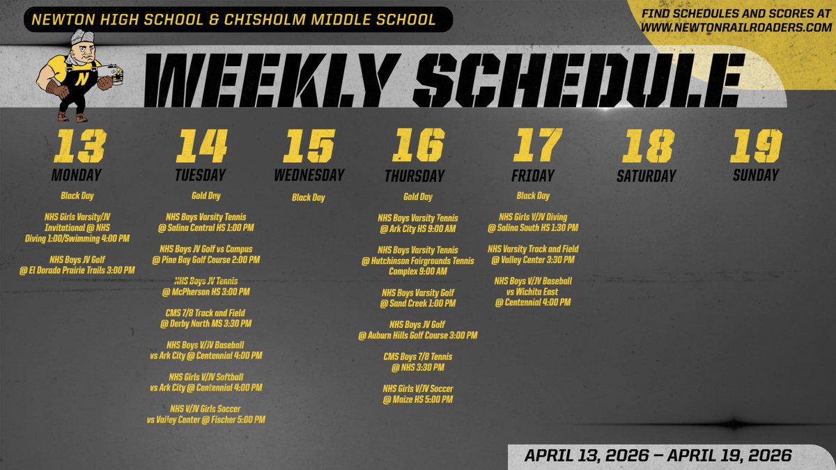 Newton Athletics tweet media