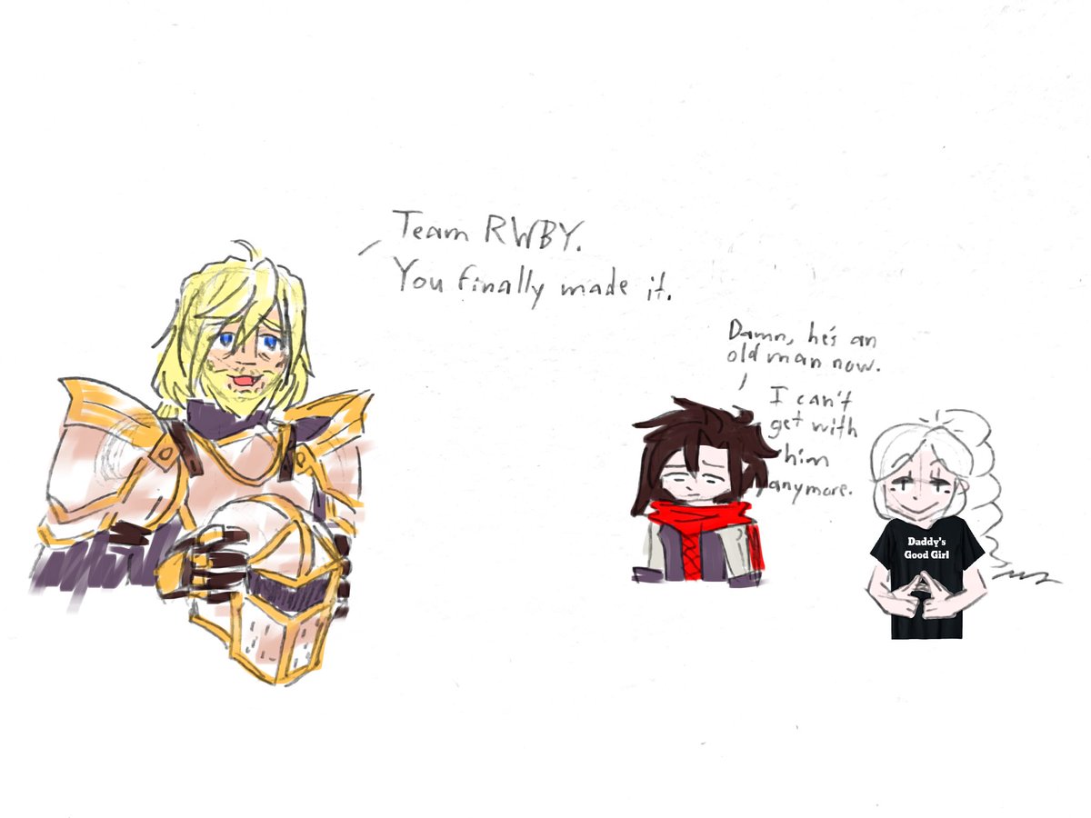 zizirobinson's tweet image. as one ship sinks another sets sail
#rwby