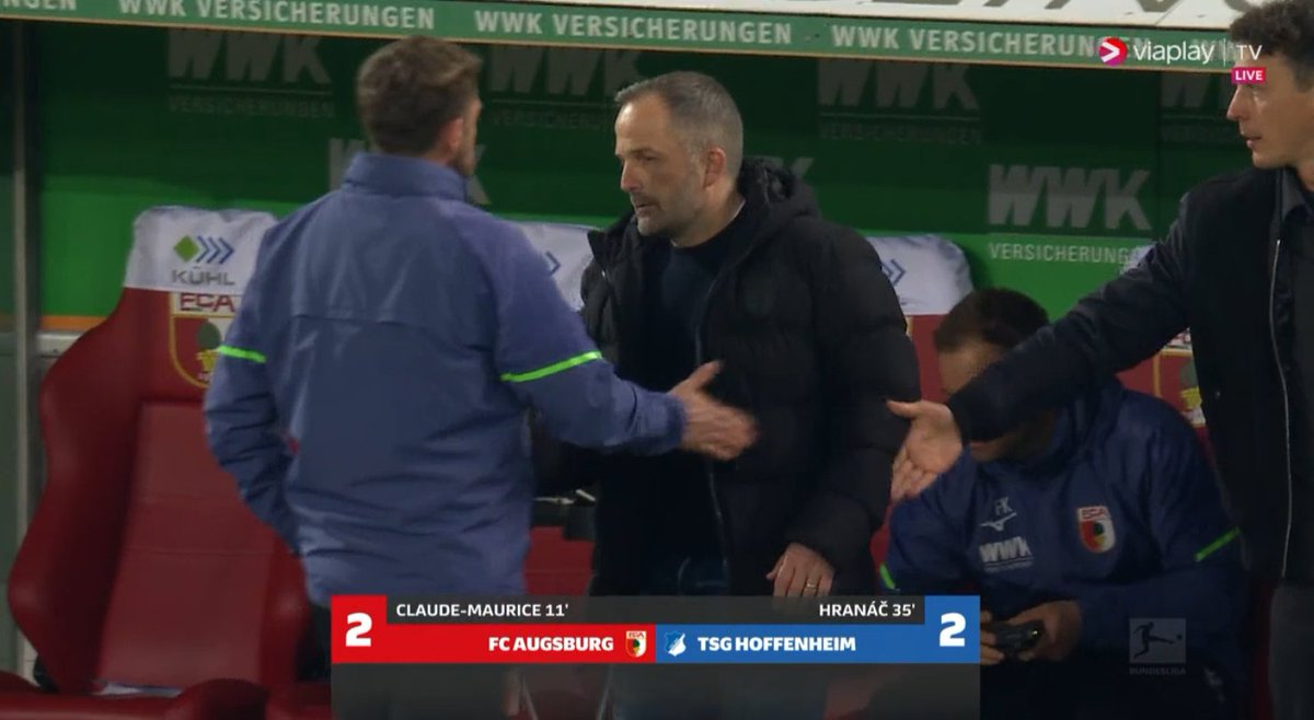 FT Augsburg 2 Hoffenheim 2 #FCATSG