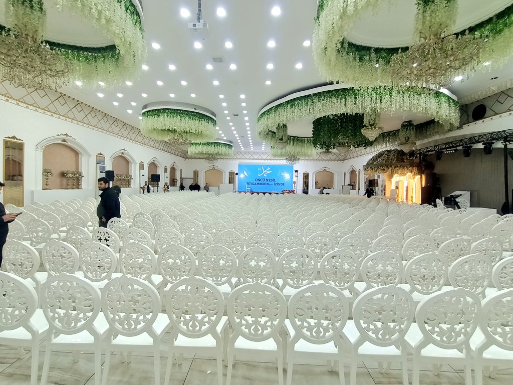 Konferans için hazırlıklar tamamlandı…
Rabbim, İslami hareket adına hayırlara vesile kılsın. 

#FurkanKonferansları
#AntepBayanKonferansı